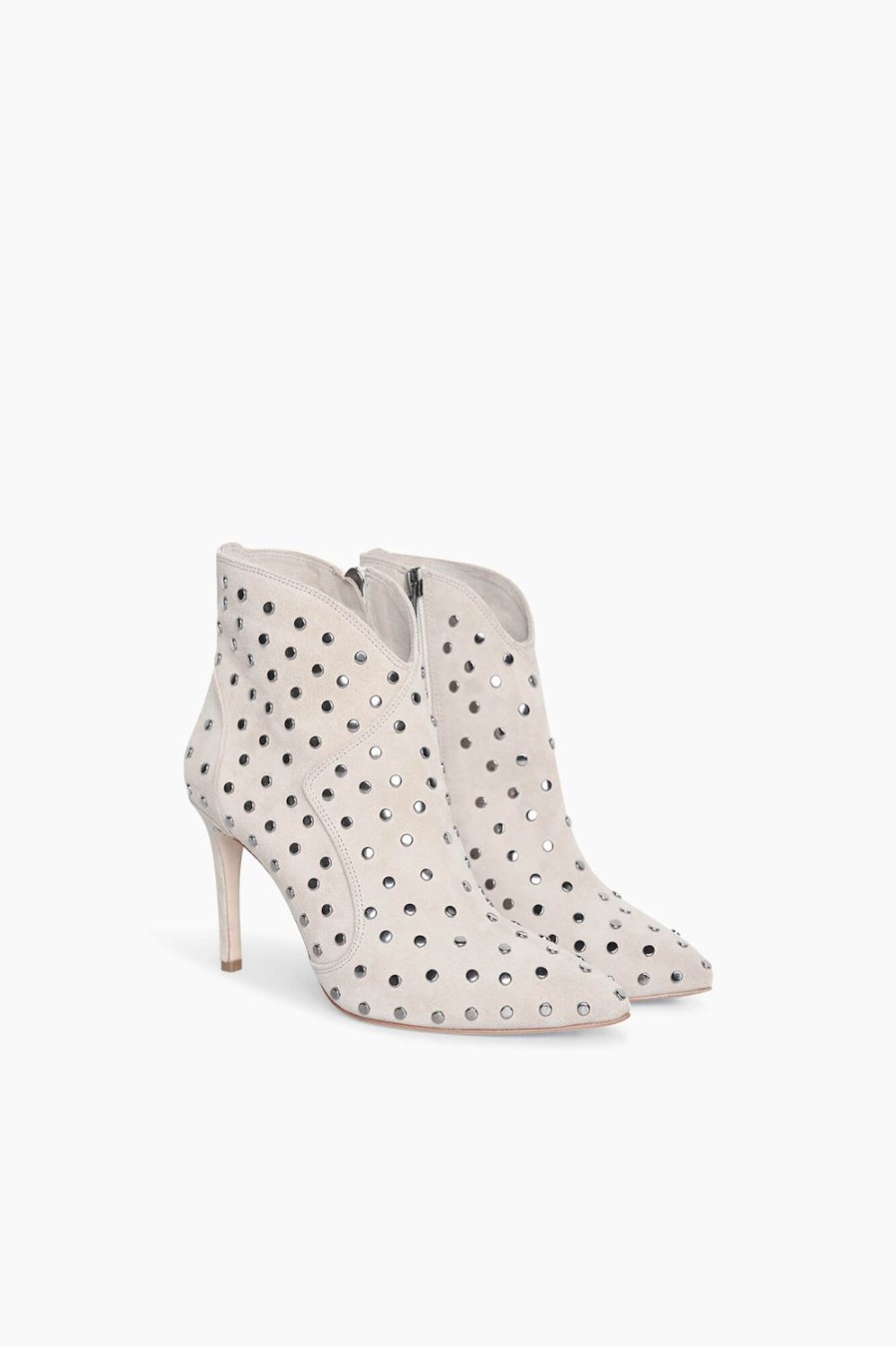 Online JANICE Laarsjes Dames Studs Suede Stewart Nude