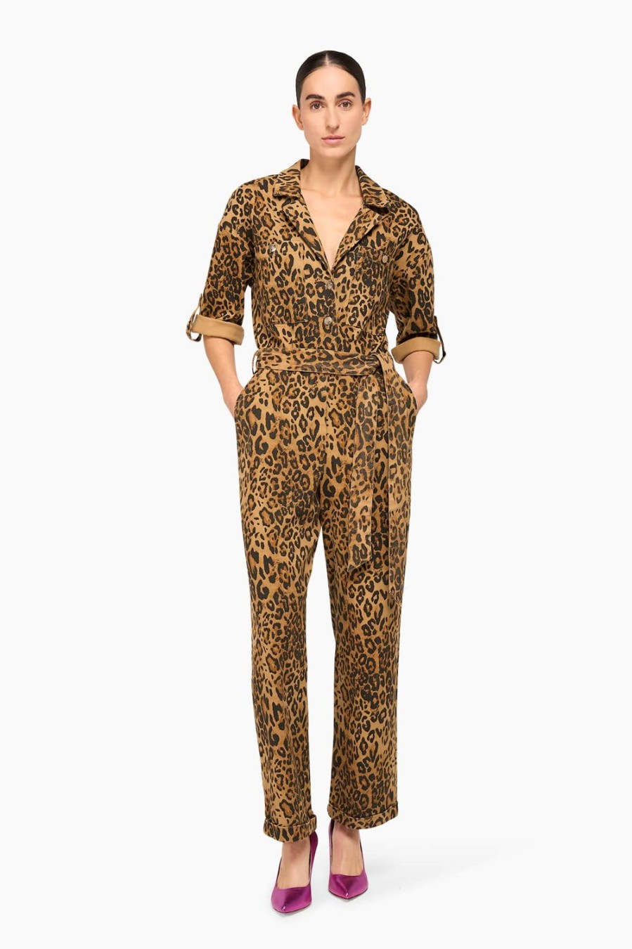 Best JANICE Jumpsuit Dames London Panterprint