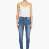 Online JANICE Donker Blauwe High Waist Skinny Jeans Rocket Blue 111