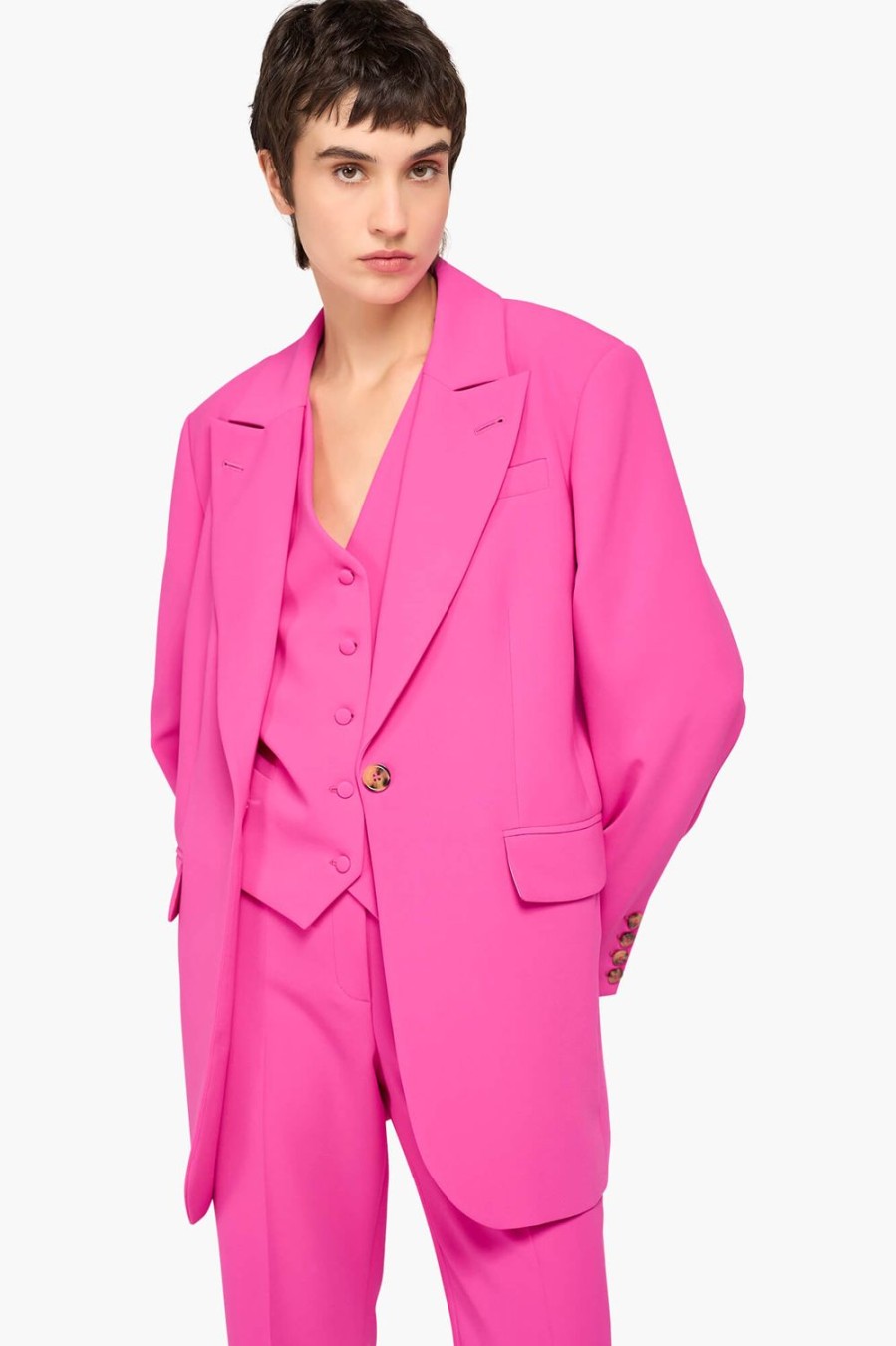 Wholesale JANICE Blazer Dames Oversized Hank Roze