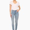 Wholesale JANICE High Rise Skinny Jeans Rocket Blauw 323