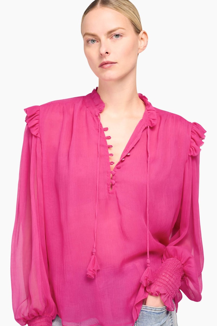 Clearance JANICE Blouse Dames Brent Roze