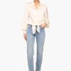 Online JANICE Zijden Blouse Dames Bobby Off White