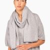 Hot JANICE Cashmere Blend Sjaal Santos Grijs