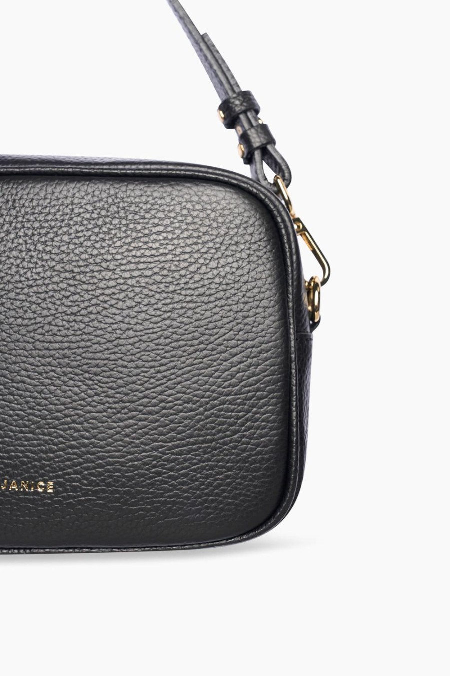 Hot JANICE Leren Crossbody Dames Bruce Zwart