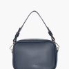 Wholesale JANICE Leren Crossbody Dames Bruce Navy Blue