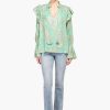 Hot JANICE Blouse Dames Ian Mint Lurex