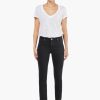 Clearance JANICE Zwarte Mom Jeans Cooper Black 001