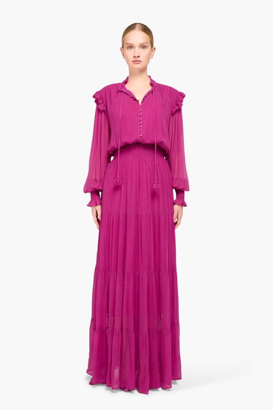 Best JANICE Jurk Lang Viscose Walter Roze