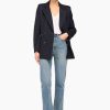 New JANICE Blazer Dames Knopen Martin Navy Blue