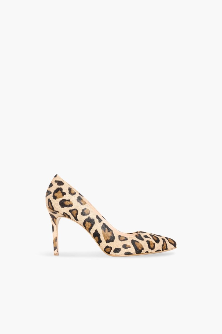 Hot JANICE Pumps Dames Leer Dean Panterprint