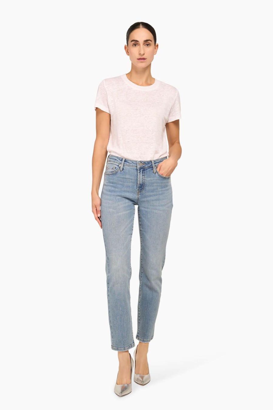 Clearance JANICE Mom Jeans Cooper Blauw 323