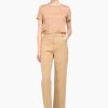 Hot JANICE Jeans Dames Wijde Pijp Jason Beige