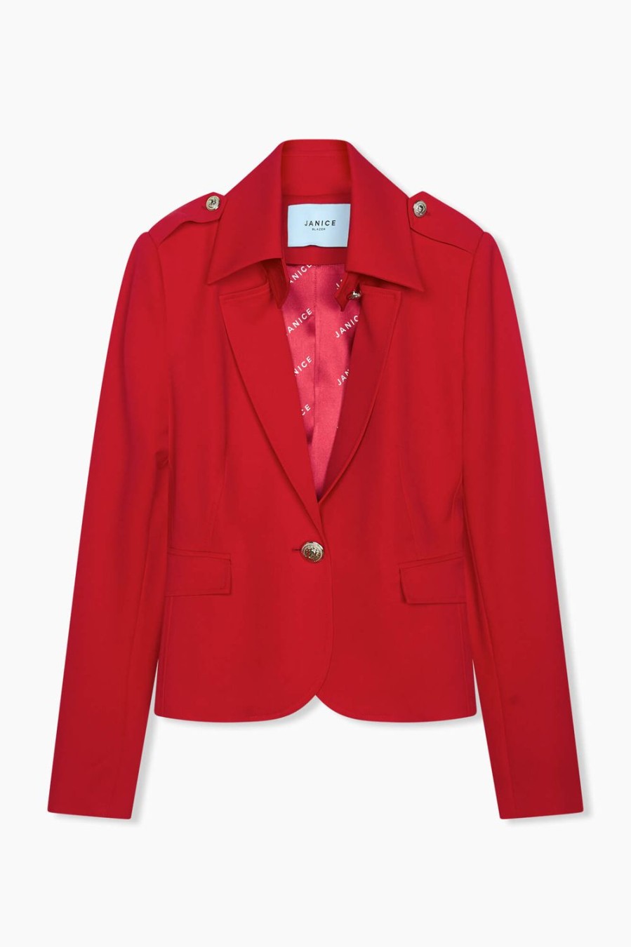 Best JANICE Blazer Dames Harris Red