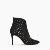 Wholesale JANICE Laarsjes Dames Studs Suede Stewart Zwart