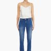 New JANICE Donker Blauwe Mom Jeans Cooper Blue 111