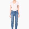 New JANICE Mom Jeans Cooper Blauw 405