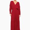 Wholesale JANICE Jurk Lang Viscose Christian Rood