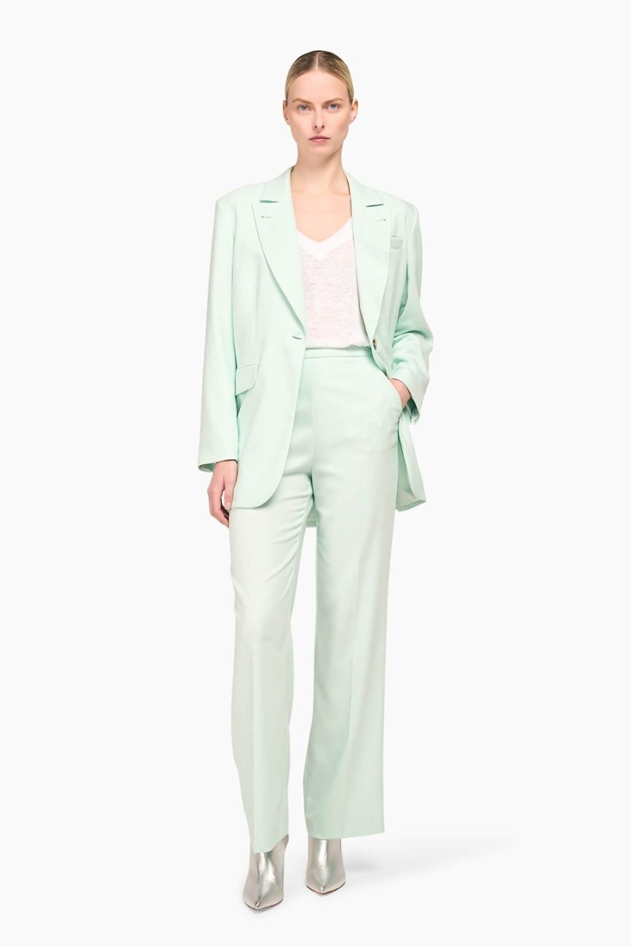 Online JANICE Blazer Dames Oversized Hank Mint