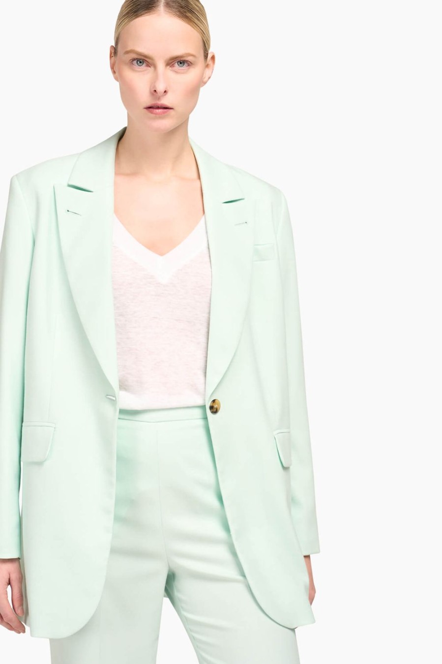 Online JANICE Blazer Dames Oversized Hank Mint