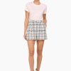 Online JANICE Short Dames Tweed Arthur Blauw