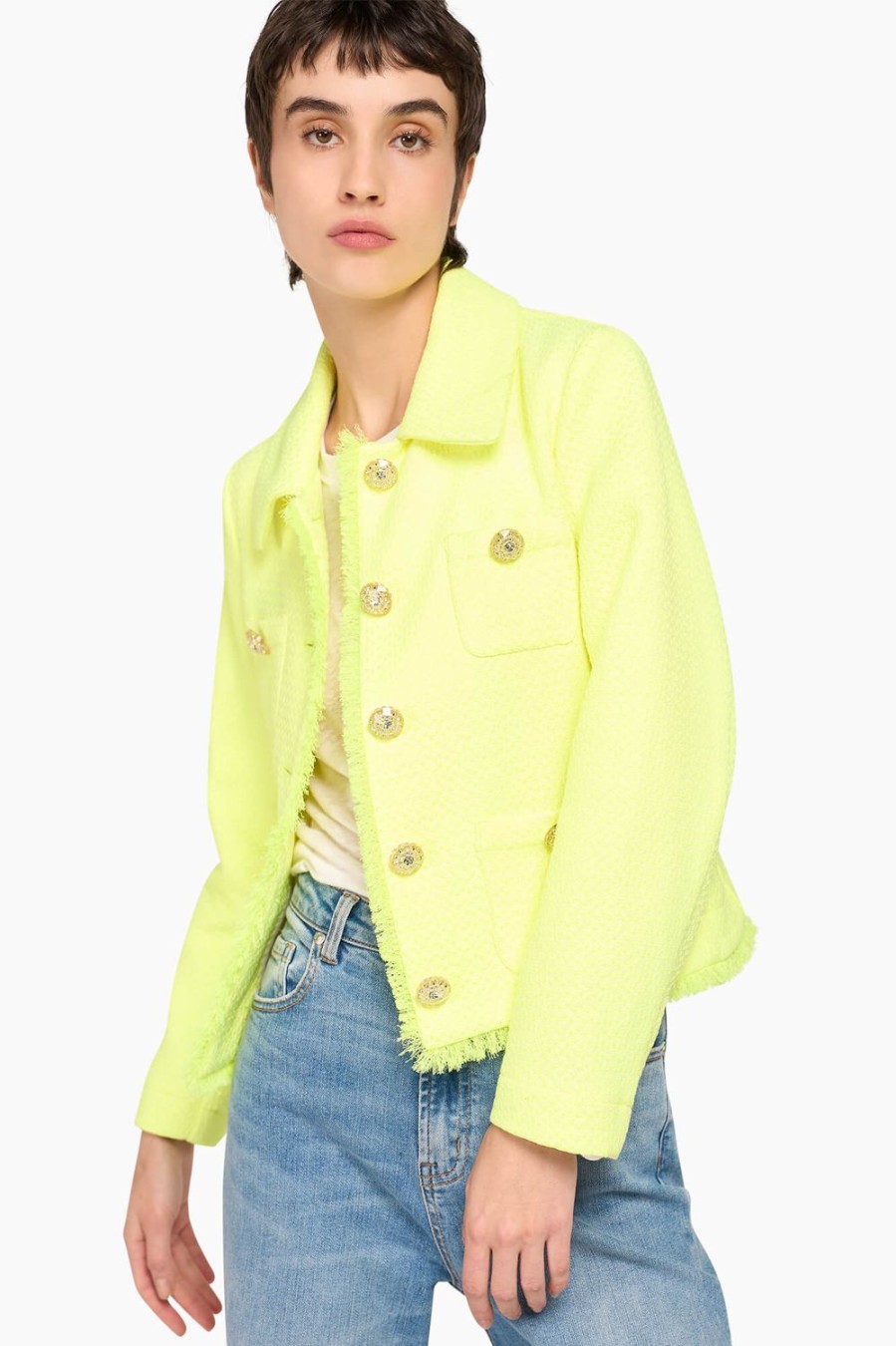 Hot JANICE Jack Dames Geel Tatum Neon Yellow