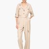 Hot JANICE Jumpsuit Dames London Beige Lurex