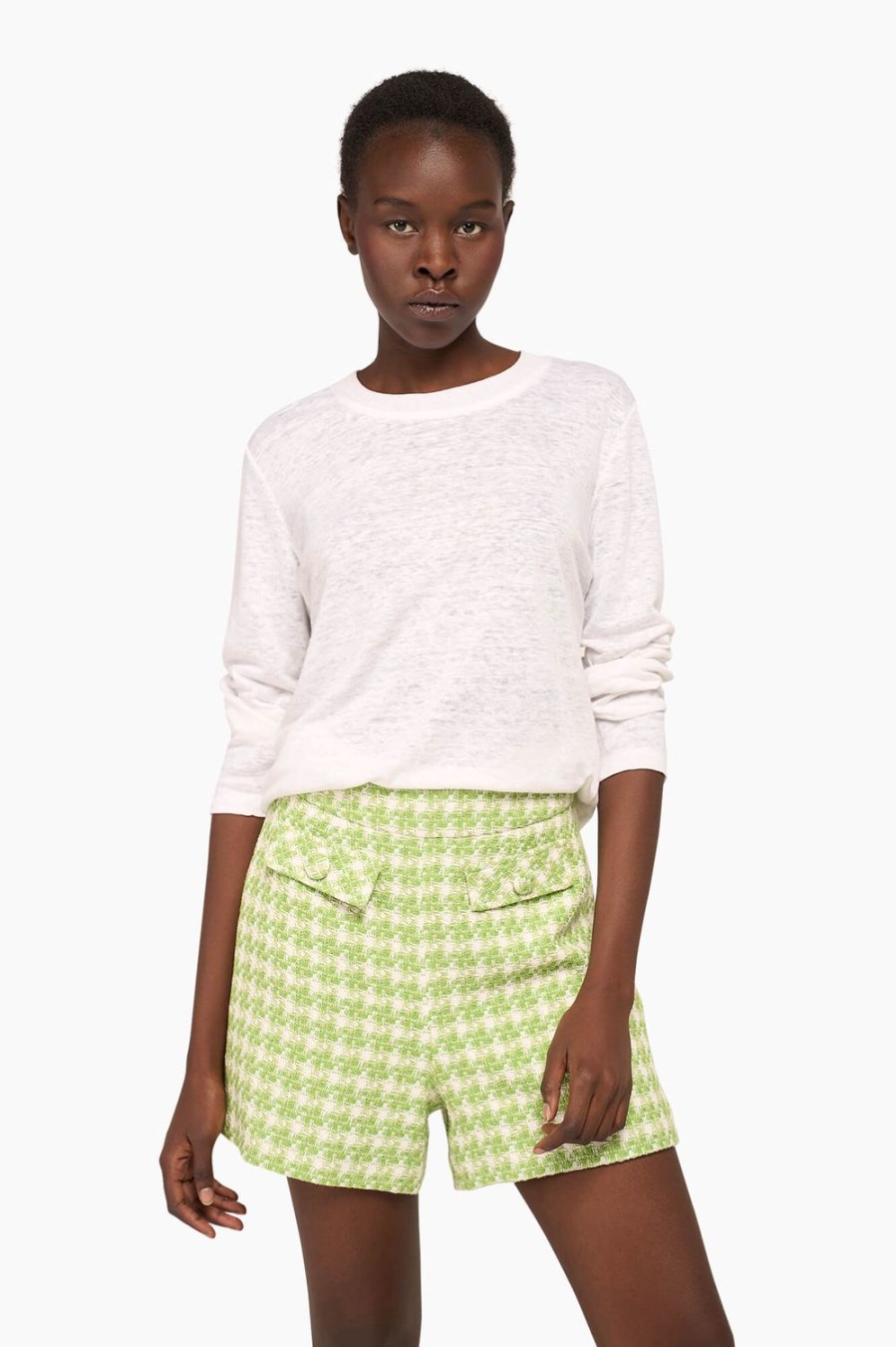 Wholesale JANICE Short Dames Tweed Larry Groen