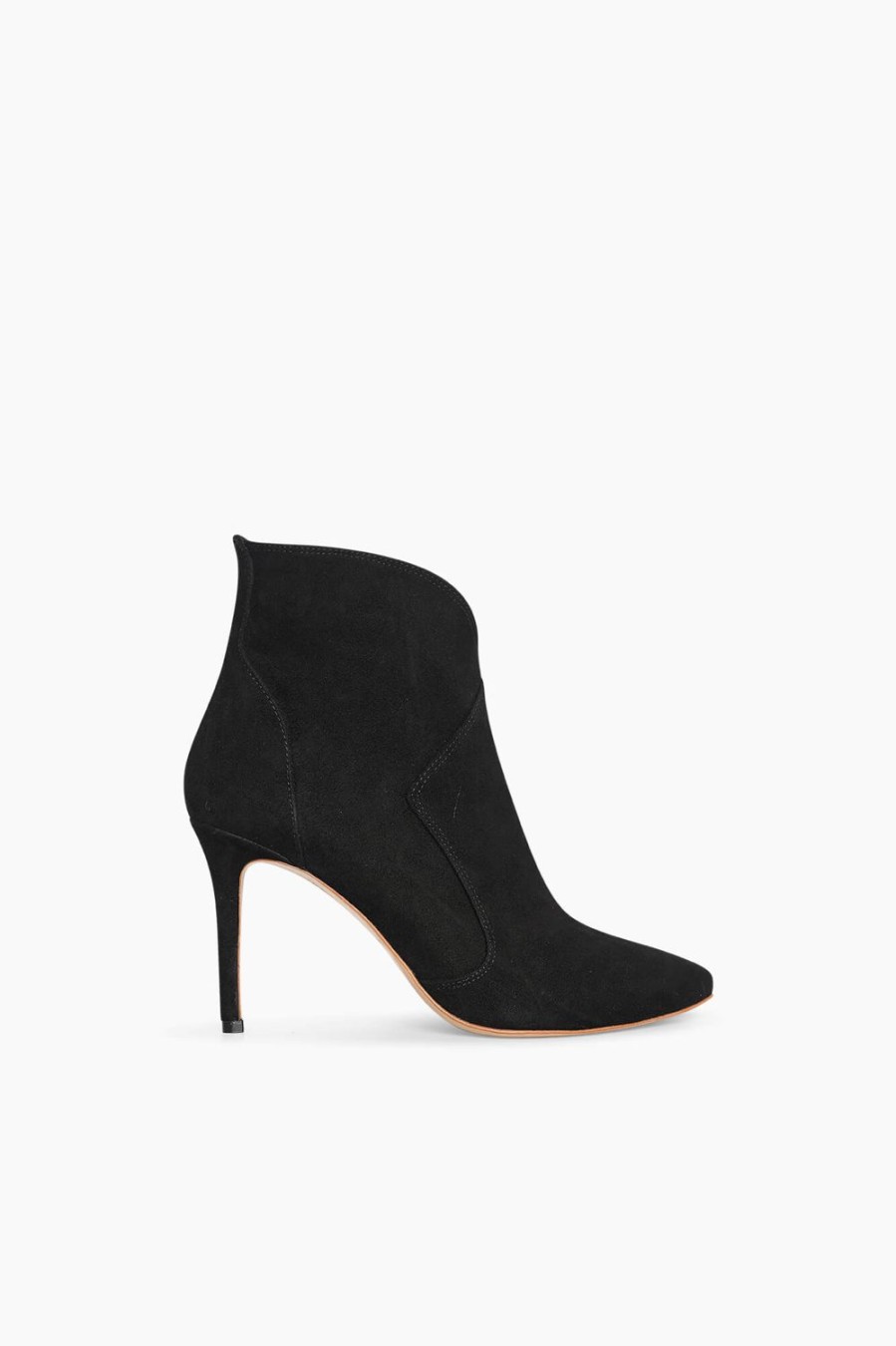 Online JANICE Laarsjes Dames Suede Stewart Zwart