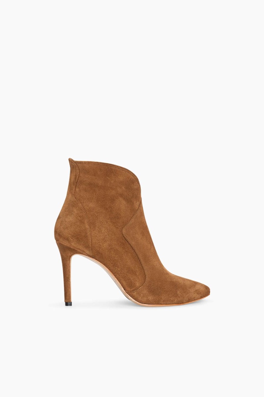 New JANICE Laarsjes Dames Suede Stewart Cognac