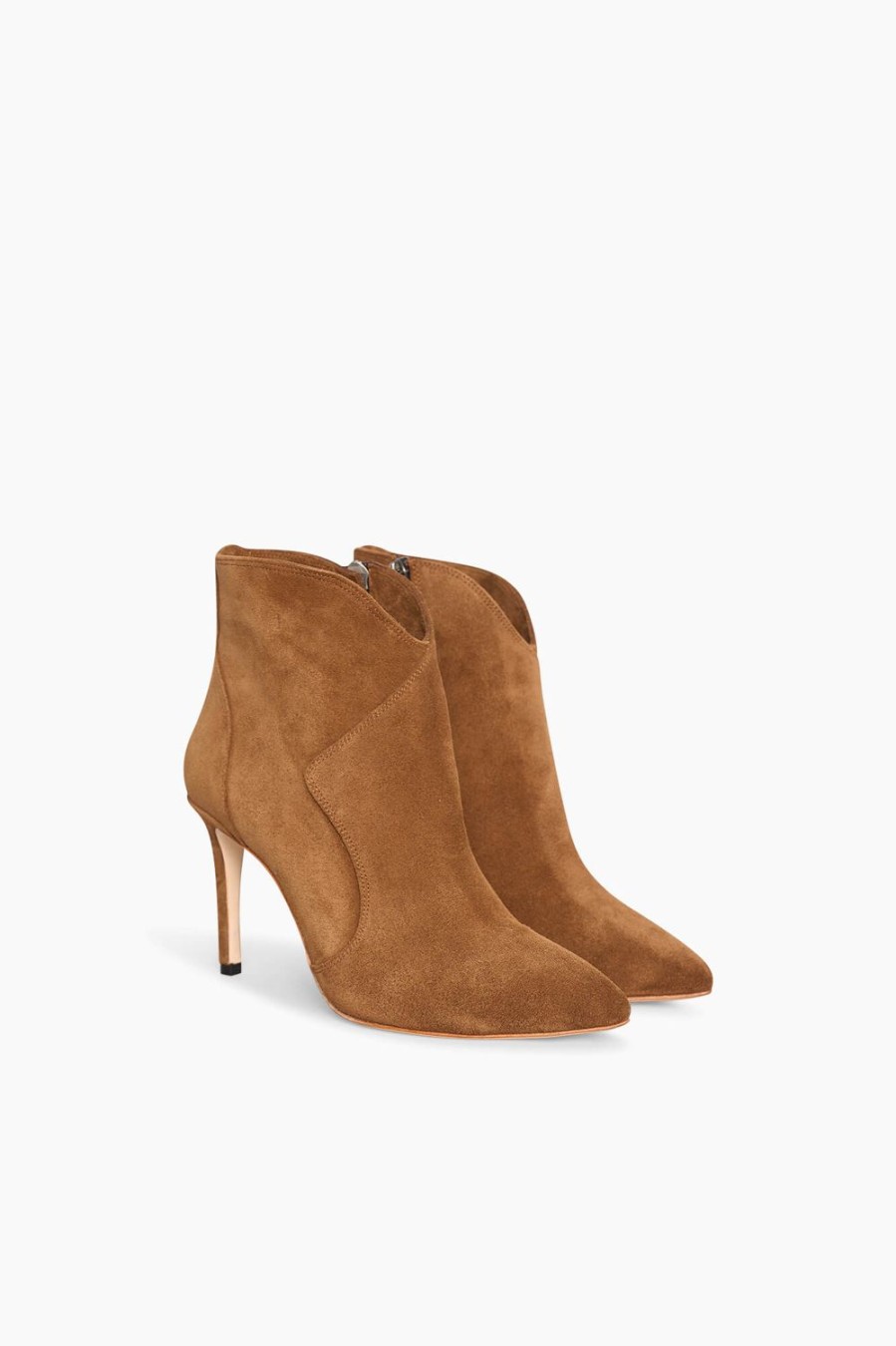 New JANICE Laarsjes Dames Suede Stewart Cognac