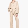 Hot JANICE Oversized Beige Set