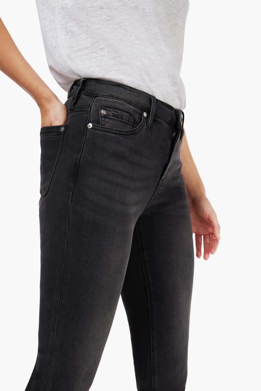 Wholesale JANICE Zwarte Mom Jeans Cooper Black 419